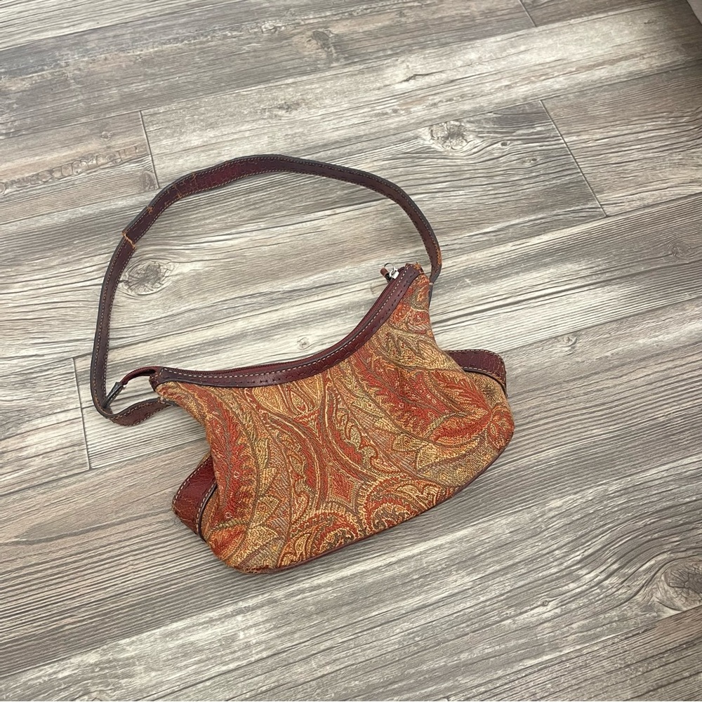 Vintage fossil Paisley Shoulder Bag